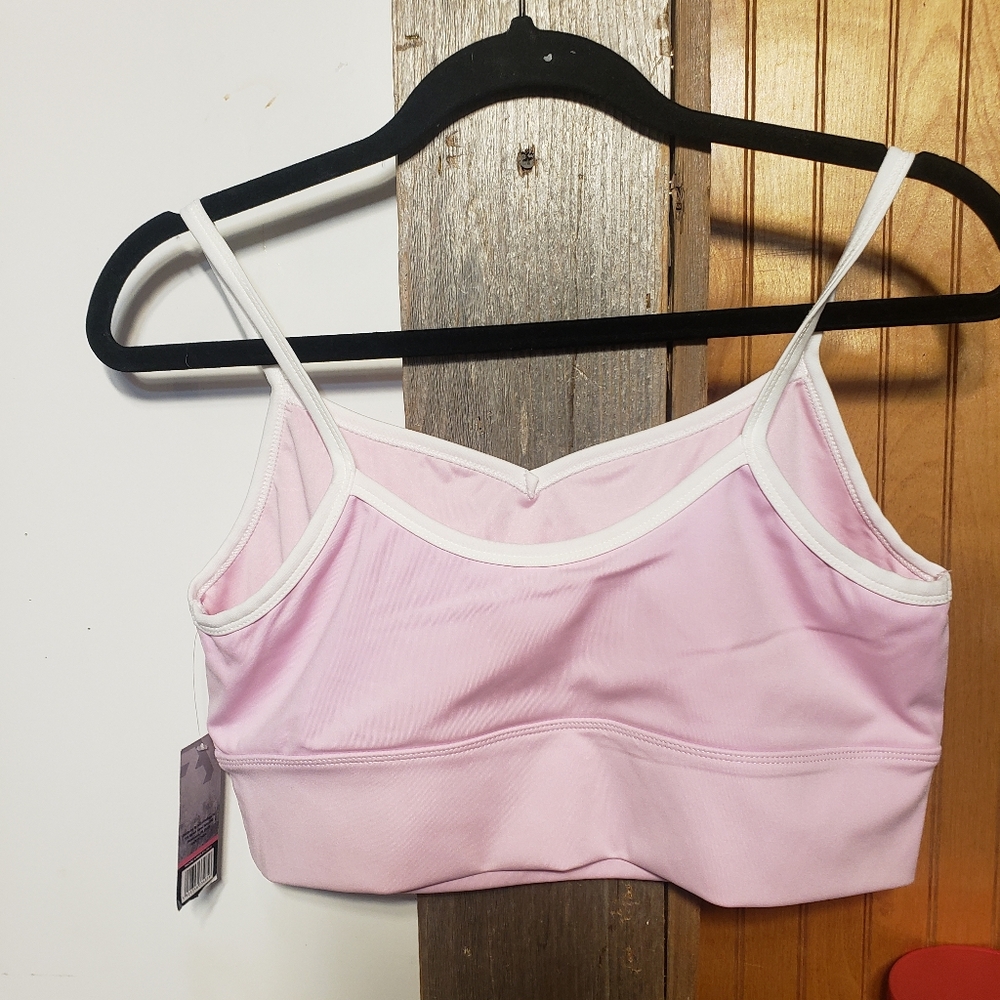 XL New With Tags Sports Bra Pink